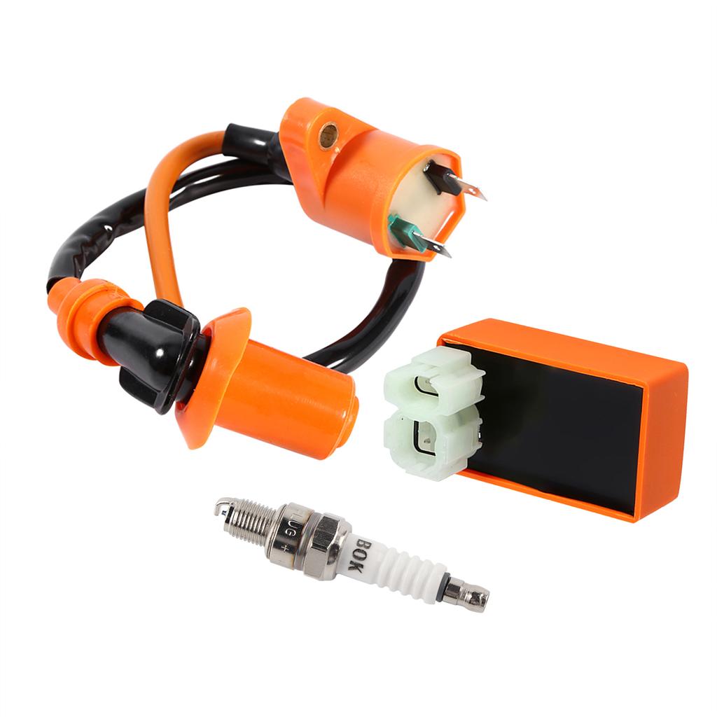 Racing Performance   Ignition Coil   for Gy6    ATV Scooter,AC Fired System, Improve Combustion Efficiency, for Gy6 Engine