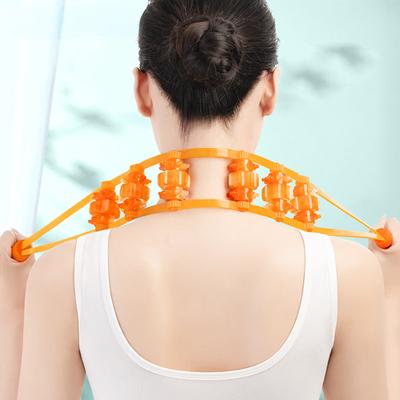 Back Shoulder Neck Muscle Massager, Meridian Massage Tool, Cellulite Foot Body Massager, Fitness Physiotherapy Massage Roller