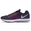 New Air Zoom Prestige Cushioned Slip Resistant Low Top Running Shoes Women's Black Purple 806577-500