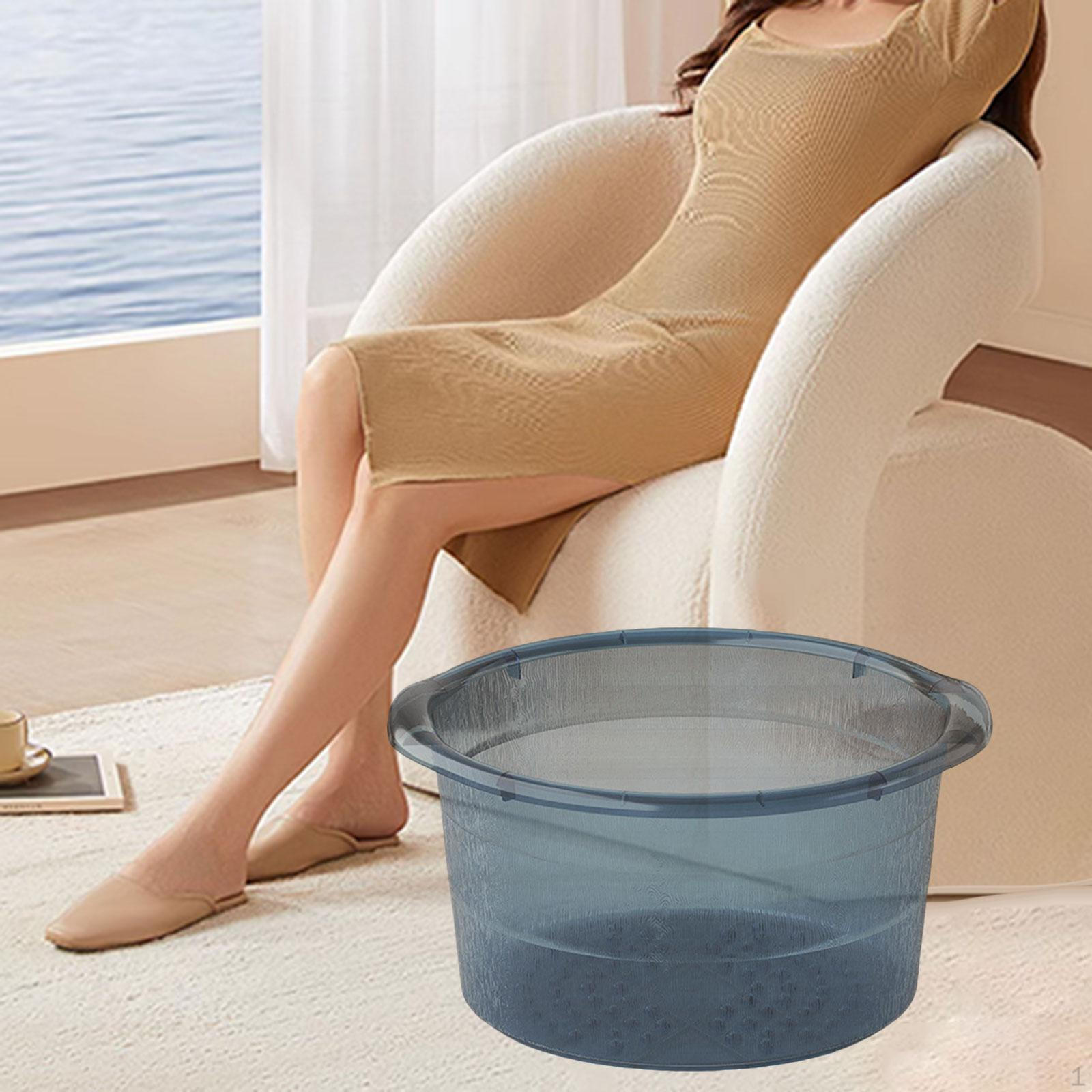 Baignoire pour pieds, Baignoire de trempage, Lave-pieds portable multifonctionnel et pour hommes café