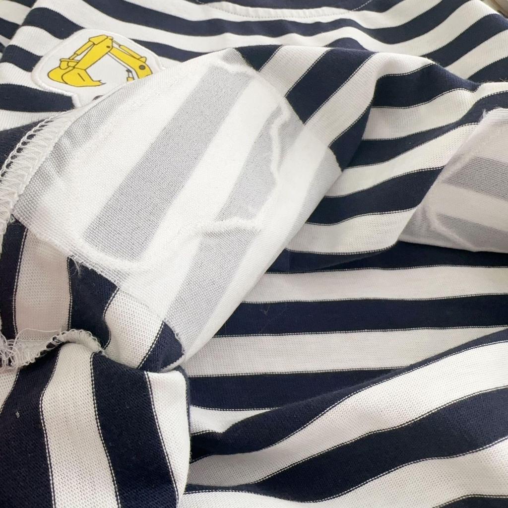 2026 Spring Arrival: Girls' Cartoon Stripe Long Sleeve T-shirt for Small & Medium Kids