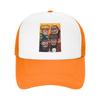 Eltingville Club The Team Drawing Mesh Sun Hats  Outdoor Sport Breathable Baseball Caps Couple Fitted Retro Print Trucker Hat