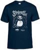 Slipknoot noot Maglietta Pingu Pinguino Uomo Vintage Divertente Rock Music Tee Top