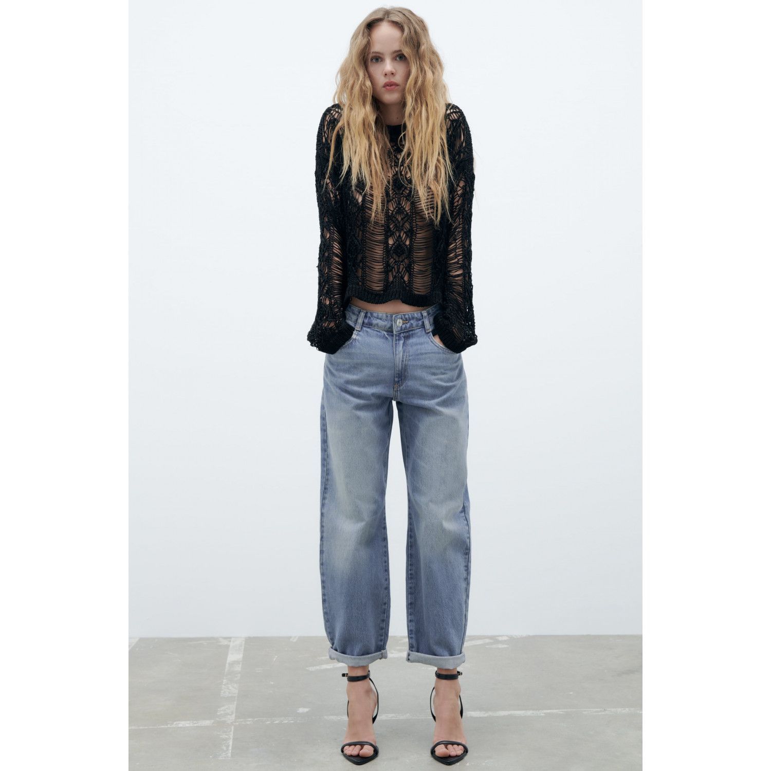 

Z1975 RELAXED-FIT HIGH-WAIST RIGID JEANS