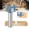 Woodworking Milling Cutter Mother And Child Handle Cutter 1/2 Handle Cabinet Wardrobe Embedded Slotting Knife Edge Trimming Machine Bakelite