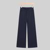 Lulu-Inspired High Waist Yoga Pants - Drawstring Straight Leg with Loose Drape for Casual Sports