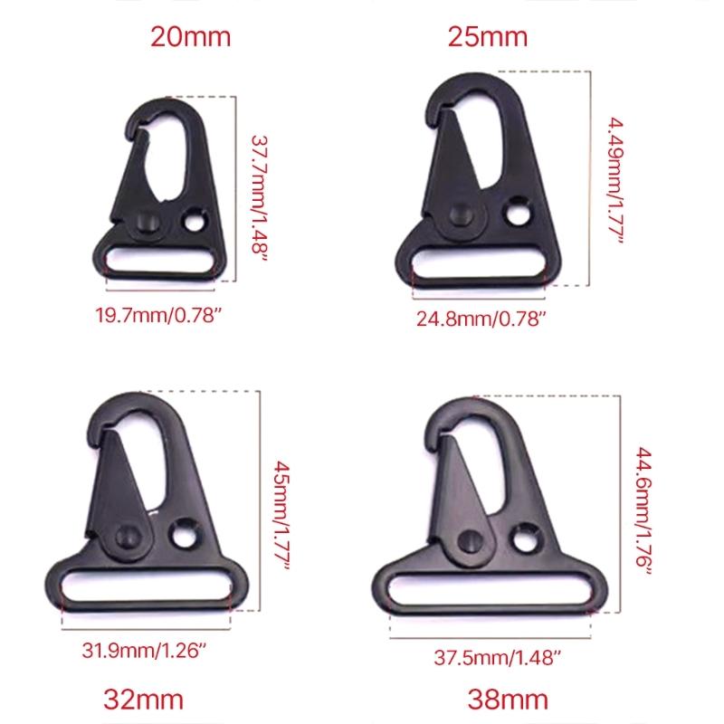 Adler Mund Clip Verschlüsse Olecranon Haken Rucksackkarabiner Schlüsselanhänger Karabinerhaken Schnappverschluss Outdoor Karabiner Schlüsselanhänger