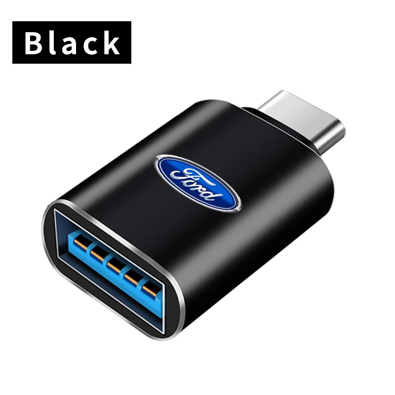 Car Type-C To USB 3.0 Interface Mini Converter Charging Adapter For Ford Expedition U222 U324 U324N U553