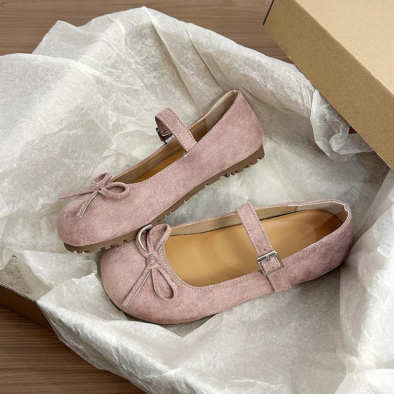 Fashion flat-bottomed single shoes women's new spring and summer versatile with skirts Casual Mary Jane shoes