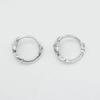 [925 Silver] Stella Hoop Earrings