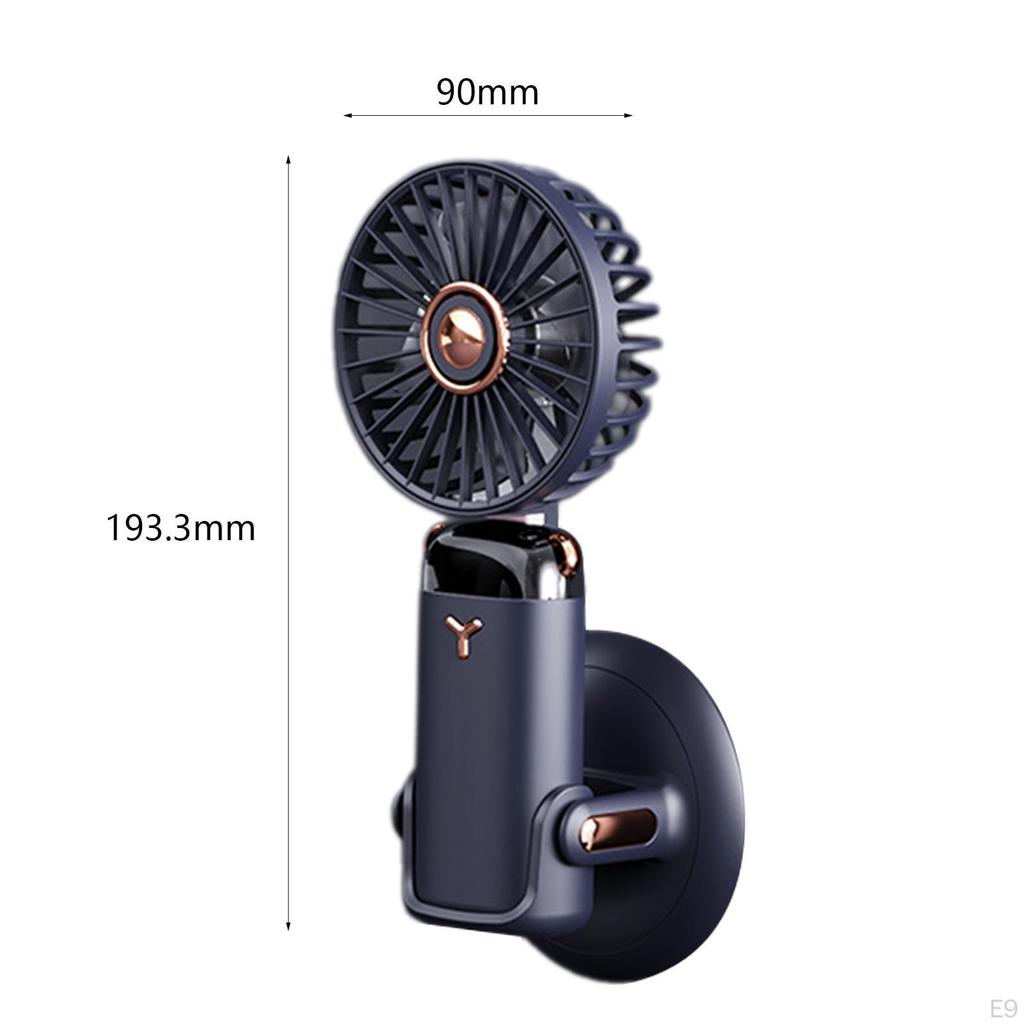 Ventilator portabil compact cu afișaj digital - Soluție portabilă de răcire