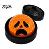 Erwachsenen Stressabbau Spielzeug Halloween Geist Brötchen Ball, Langsam Aufgehendes Weiches TPR Fidget Schreibtisch Dekoration zur Angst Linderung, Süßes Gruseliges Quetschspielzeug im Dampfgarer