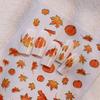 1pcs 3D Autumn Red Maple Leaf Nail Art Decals Exquisite Maple Leaves Nail Stickers Self-Adhesive 8*10cm Maple Nail Supplies #8r