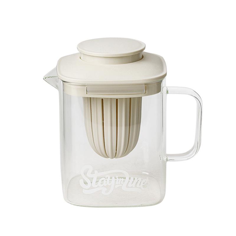 

1 л Умный стеклянный чайник для здоровья: Многофункциональный чайник для тушения и кипячения, полностью автоматический, с постоянной температурой, идеально подходит для одного человека. Small Health Pot