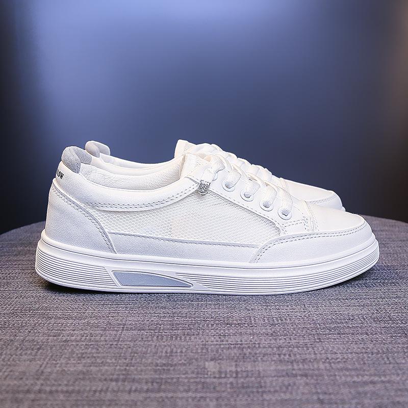 

Little white shoes women s 2025 new summer women s shoes mesh breathable board shoes low-top casual net shoes thin versatile shoes 40