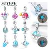 Charms Plataocean Luminous Series Beads For Charms Copper Bracelet Beads Jewellery Making Women'S Gift