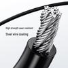 Aluminum Alloy Speed Steel Jump Rope for Exam Training & Fitness - Adult Weight Loss & Sports