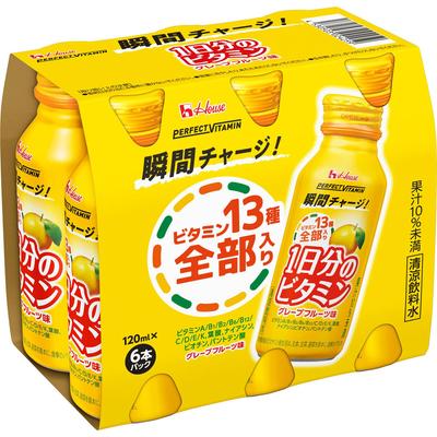 House Wellness Foods PERFECT VITAMIN 1-Day Vitamin Grapefruit Flavor 120ml X 6 Other (check Locks, Tongue Cleaners, Etc.) Life Improvement Other (chec