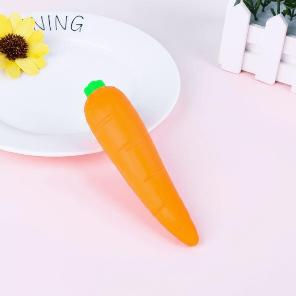 

Carrot Shape Squishy Stress Toy Vegetable Design Stress Relief Toy Giant Stress Toys Stress Relief Carrot