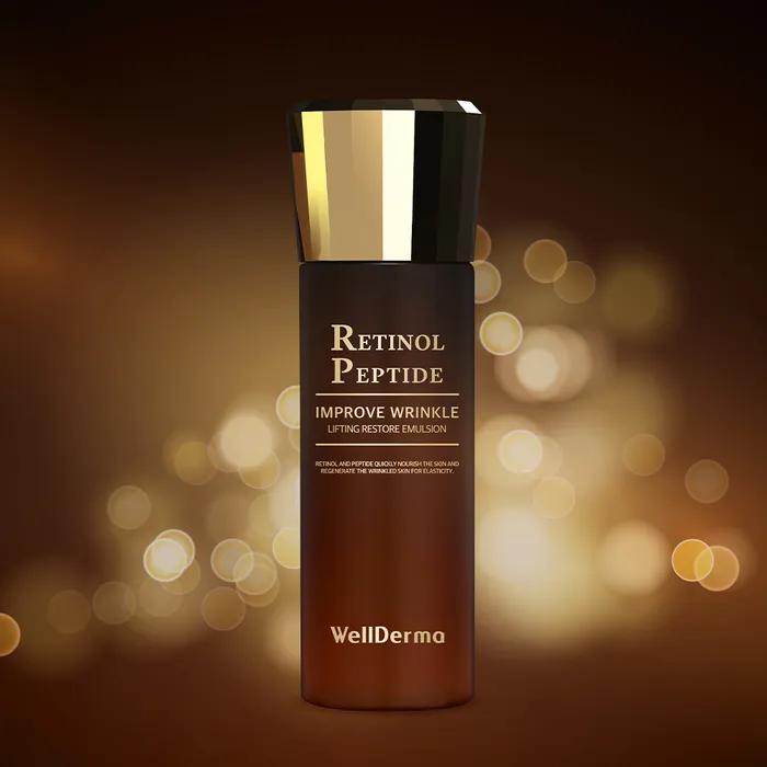 Wellderm Retinol Peptide Lifting Restore Emulsion 120ml
