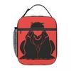 Custom I-Inuyashaes Anime Resuable Lunch Boxes Women Multifunction Cooler Thermal Food Insulated Lunch Bag Office Work