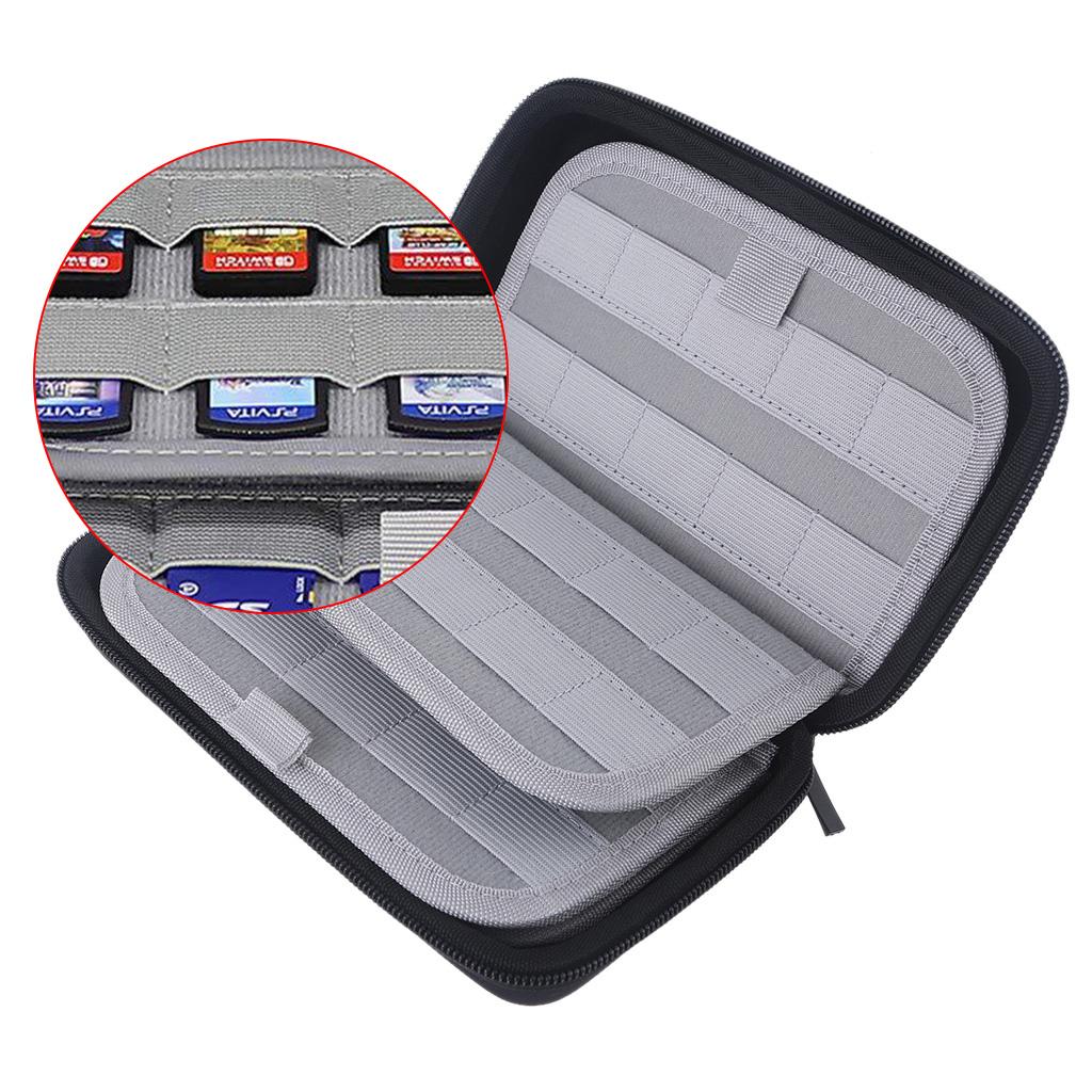 Game Card Case Portable Carrying Storage Box for Switch&SD Memory Cards with 80 Slots Game Portable Accessories
