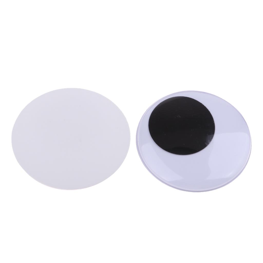 Buy 10pcs 76mm Plastic Eyeballs Eyes for Kids DIY Craft Toy Supplies Accessories at affordable