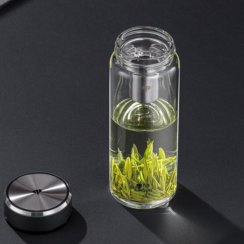 Wanxiang Single-Layer Borosilicate Glass Water Bottle