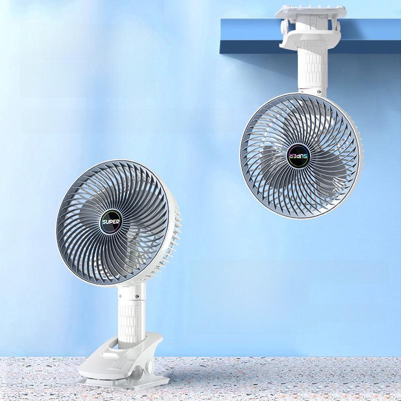 Wall-Mounted Mini Handheld USB Electric Fan for Home and Dormitory