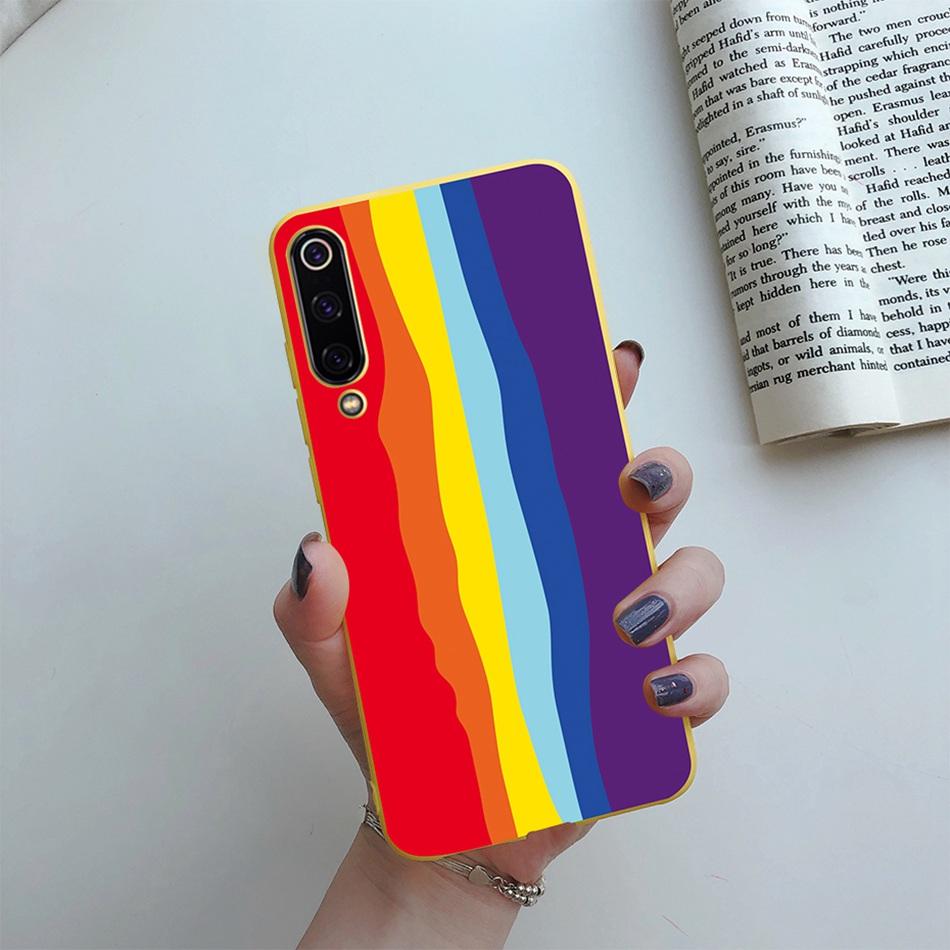 Case For Xiaomi Mi 8 9 Lite SE Fashion Silicone Love Heart Sunflower Phone Case Cute Cover Coque on Mi8 Mi9 9SE 8Lite 9Lite Case