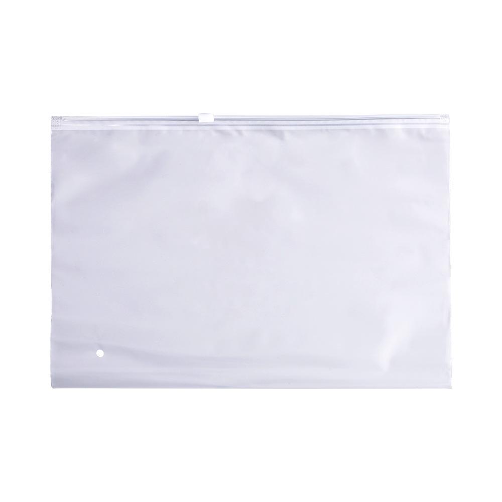 Frosted PE Zipper Bag: Thick, Transparent, Self-Sealing, Printable Clothing Packaging for Socks