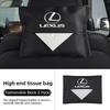 2026 Hot Interior Stickers Car Tissue Box Organizer Tissue Bag For Lexus GX470 CT200H IS300H IS200 IS250 RX350 RX GX460 NX200 NX WA1