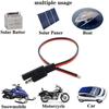 Starter Solar Panel Power Automotive Cable Battery Plug Wire SAE Connector Cable Extension Cable