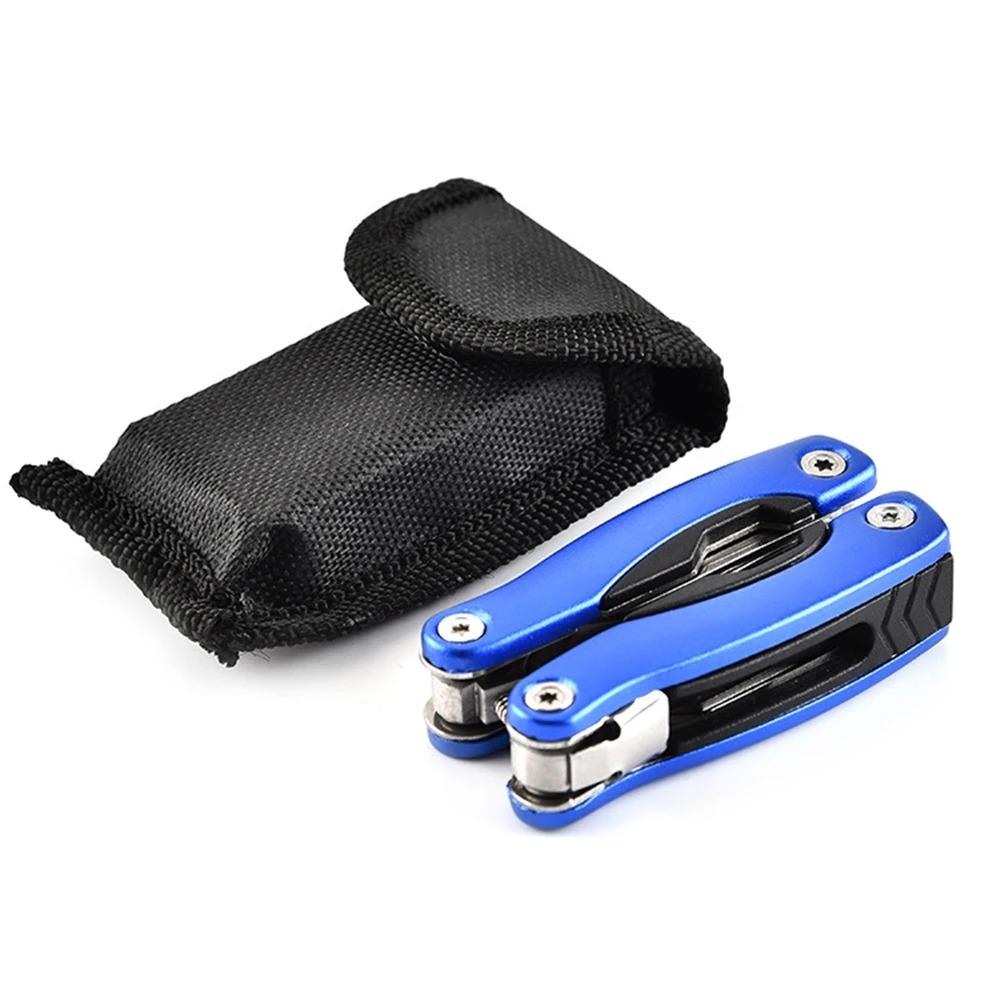 Pinze Pieghevoli in Acciaio Inossidabile Pinze Funzionali Utensili a Mano Pinze Cacciavite Kit Attrezzatura da Campeggio Coltello Tascabile Multiuso da Esterno