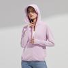 Felpa solare unisex con cappuccio rimovibile, vestibilità ampia, elastica, protezione UV UPF50+