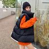 Women's Puffer Vest Lightweight Zip Up Sleeveless Jacket Fall Winter Warm Padded Coat Casual Outerwear with Pockets