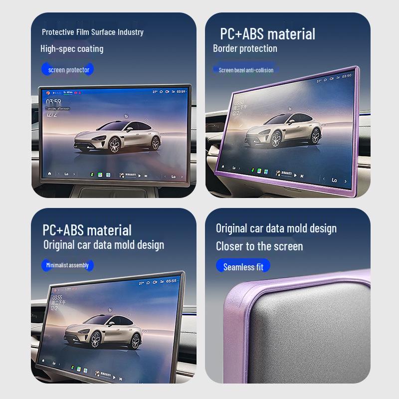 Xiaomi SU7 Navigation Screen Protector & YU7 Interior Anti-collision Trim Cover