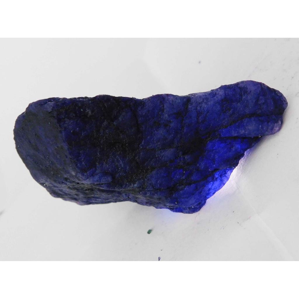 Natural Blue Sapphire 298.3ct Rough Certified Loose Gemstone