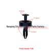 Mazda Ford Bumper Cover Clips & Buckles for Accessory Positioning