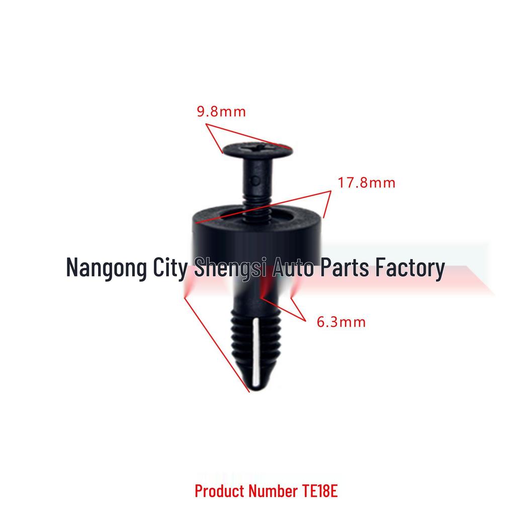 Mazda Ford Bumper Cover Clips & Buckles for Accessory Positioning
