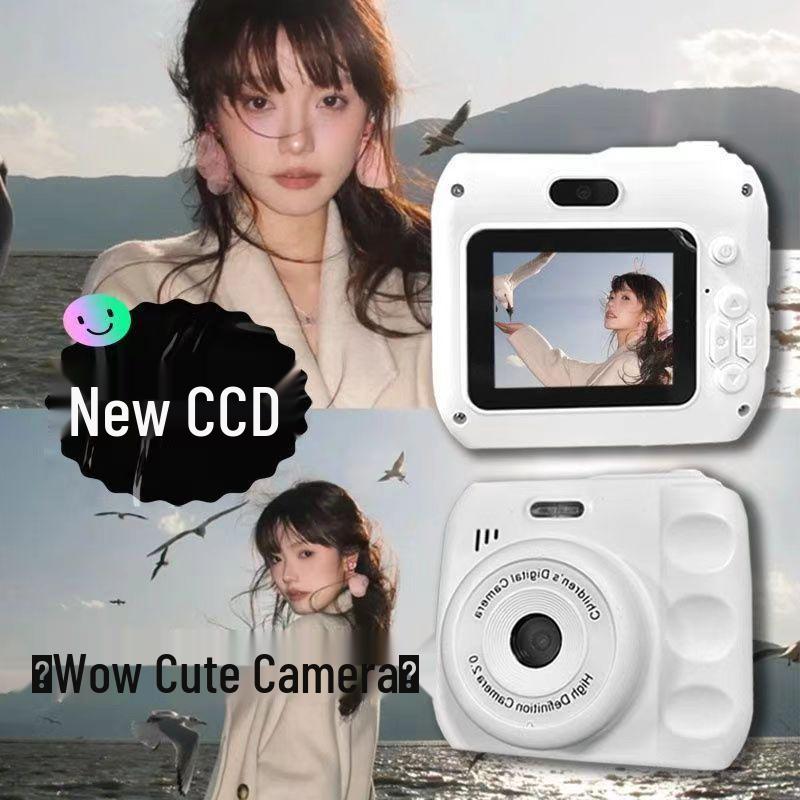 Children's 1080P Digital Camera with Photo Transfer, Selfie Burst Mode, and Built-In Games