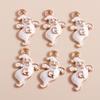 10pcs Mix Cute Enamel Halloween Charms Pumpkin Ghost Bat Charms Pendants for Jewelry Making DIY Earrings Necklace Accessories