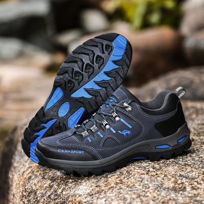 Mode Outdoor Herren Wanderschuhe Trekking Sneakers Herren Atmungsaktiv Rutschfest Herren Trainer Bequeme Wildleder Camping Sportschuhe Mann