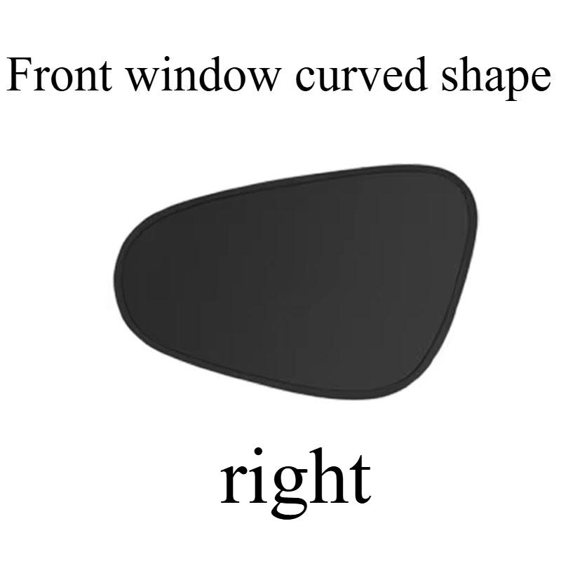 Rideaux Électrostatiques pour Vitre Latérale de Voiture Couverture de Protection Solaire 4 Couches Pare-Soleil de Voiture Pliable Blocage à 99,9% des Rayons UV