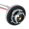 1157 Socket Connector, BAY15D/1157 Iron Core Lamp Holder Adapter Base Socket Connector Harness Plug Brake/Stop/Turn Signal Light