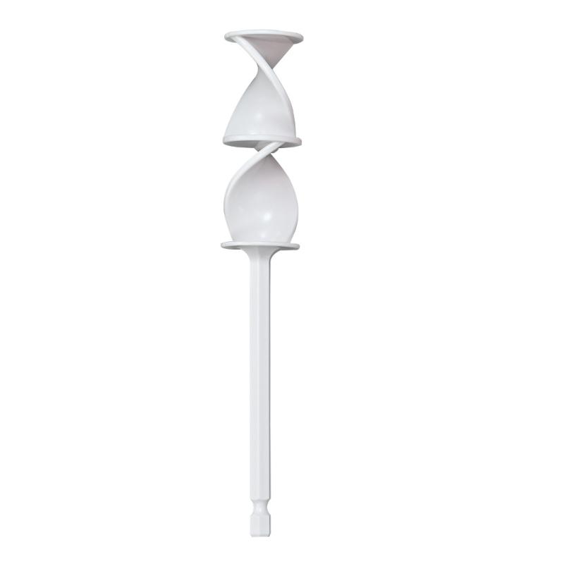 4Pcs Silicone Resin Mixer Paddles for Drill Epoxy Mixer Attachment for Drill Paint Mixer Paint Stirrer for Mixing Resin