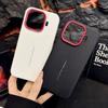 Red Camera Frame with Luxury Textured Case For IQOO 15 Ultra IQOO 15R 13 Vivo IQOO Z11 Turbo z10 turbo pro Ultimate Design Cover