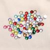 Approx 1000Pcs Resin Flat Back Rhinestones 32 Vibrant Colors Glossy Finish For Nail Art Diy Clothing Jewelry Decor