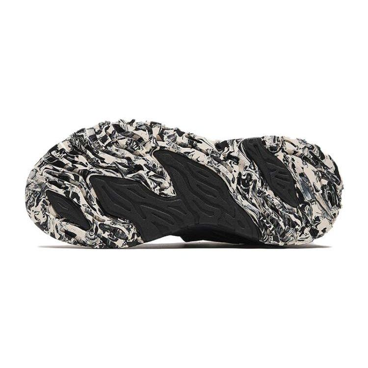 Anta Dziecięce Buty na Rzepy Antypoślizgowe Ciepłe Codzienne Buty Dziecięce Czarne Pomarańczowe 312346920-3