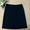 BITCED Women's Fashion Casual Solid Color Print Summer Spring Skirt